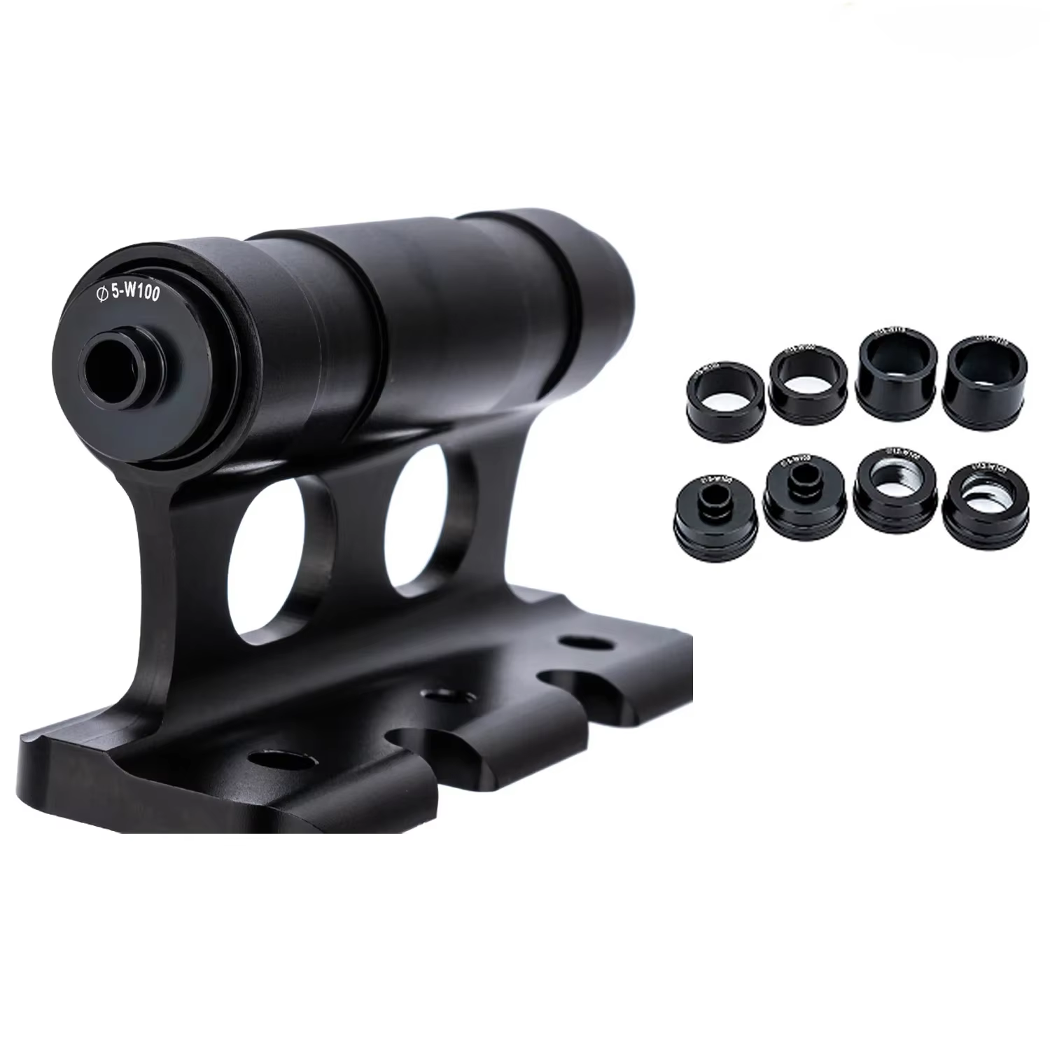 Support de toit de fourche de vélo, axe traversant à dégagement rapide, coffre de camion universel r