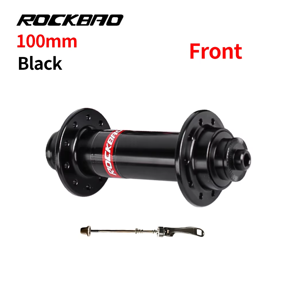 ROCKBAO-moyeu avant et arrière de vélo de route, moyeu de vélo, 4 cliquets, roulements 2/4, 100mm, 1