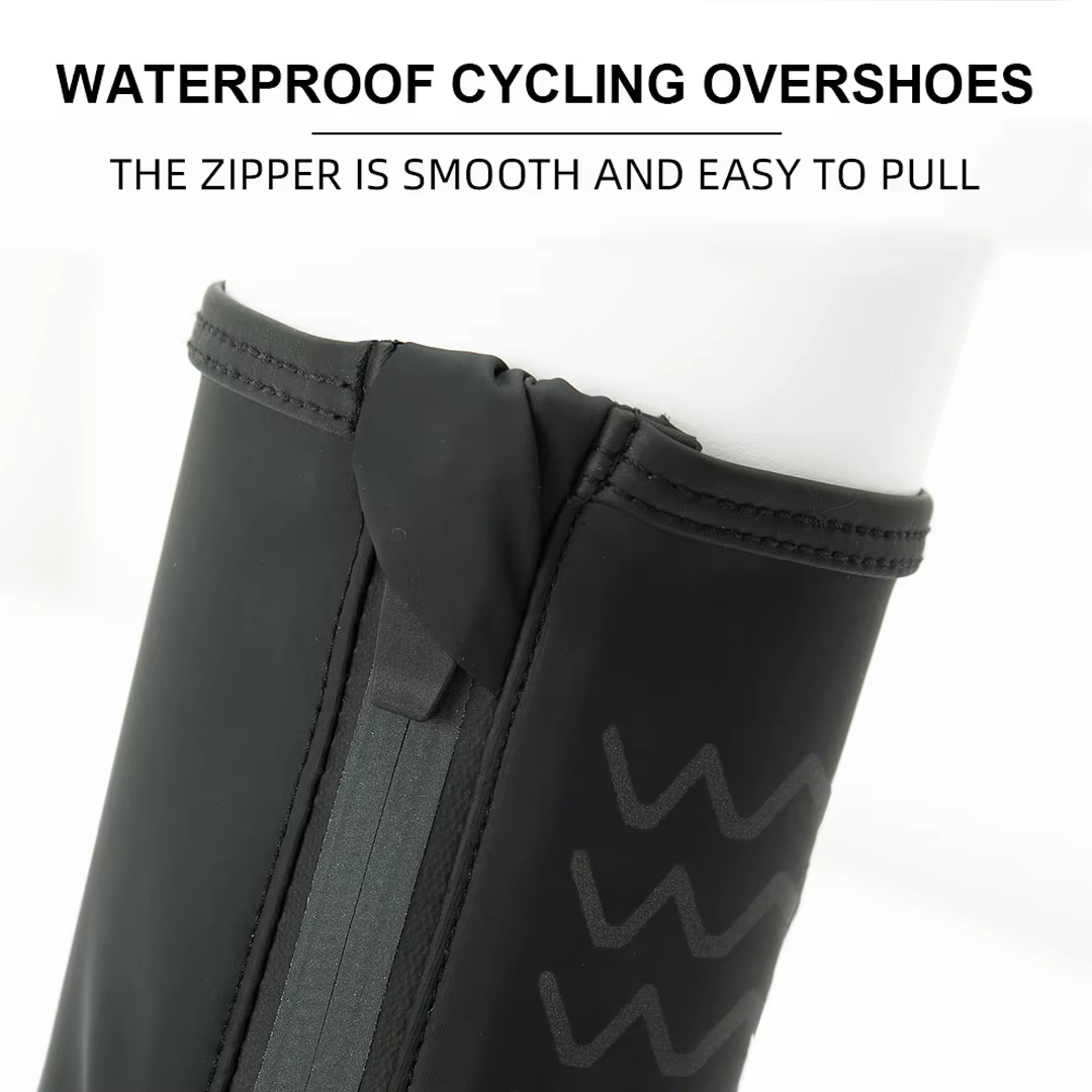 Ykywbike-Couvre-chaussures de cyclisme imperméables, couvre-chaussures de vélo, coupe-vent, VTT, pro