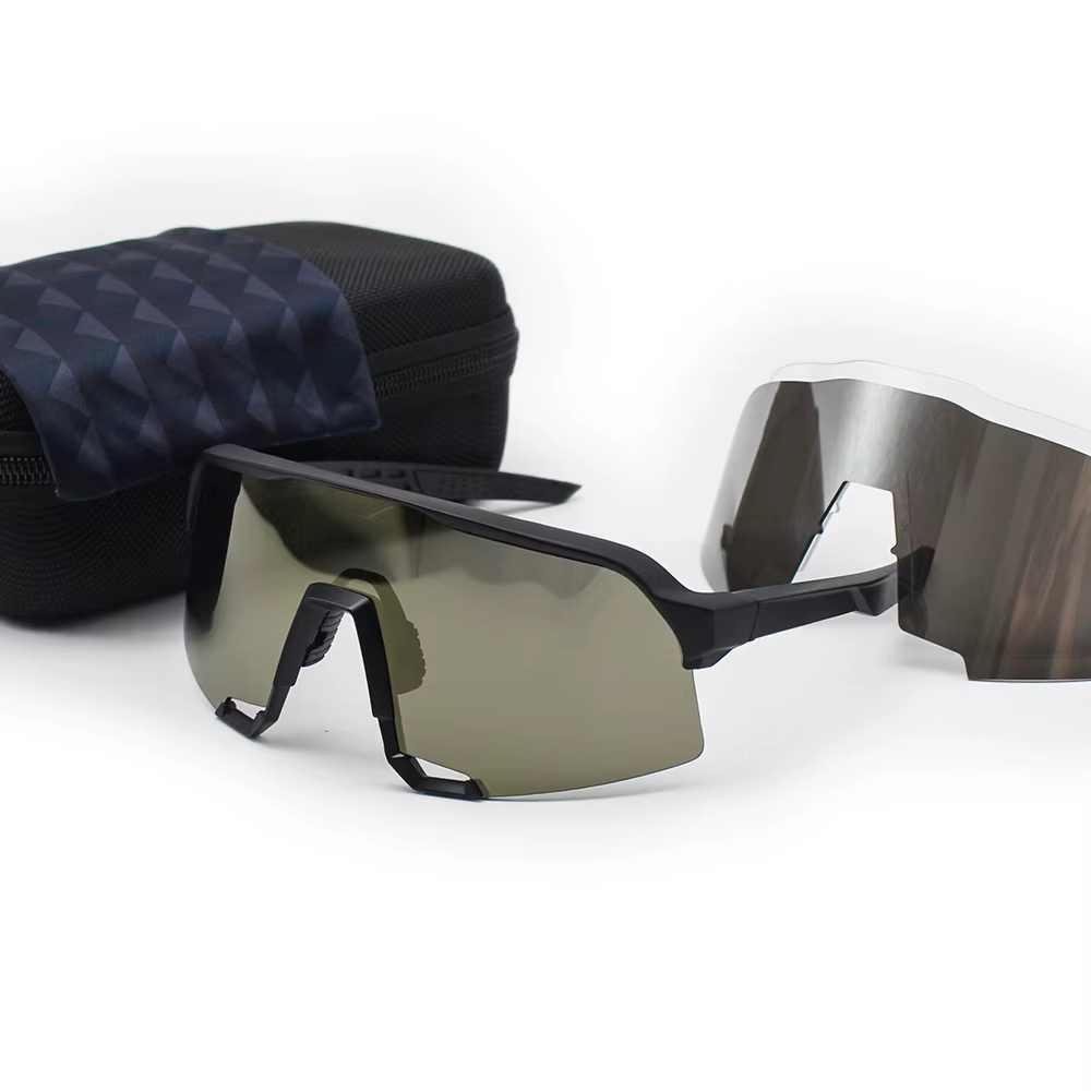 3 lentilles marque vélo lunettes de soleil ensemble S3 lunettes de cyclisme hommes vitesse route vél