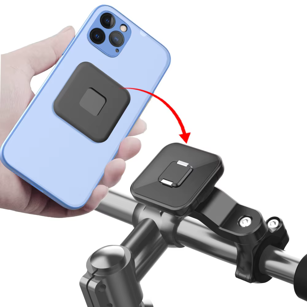 Support de téléphone pour moto support de téléphone magnétique support de téléphone portable pour vé