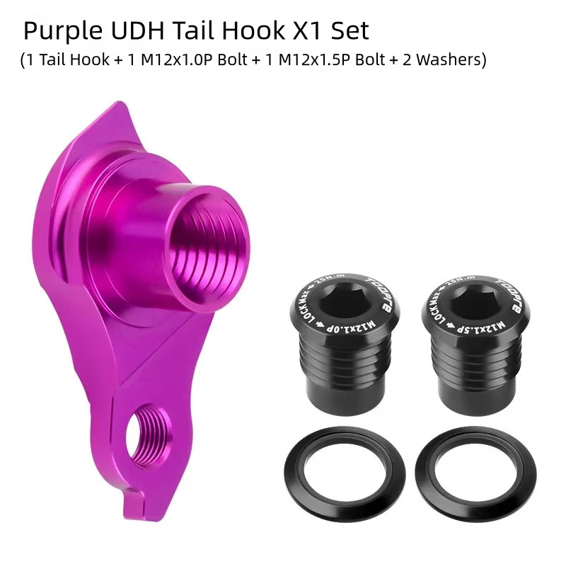 Crochet de suspension arrière universel TOOPRE pour vélo de montagne et de route, fixation droite UD