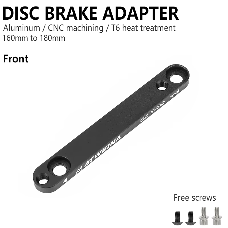 Adaptateur de frein à disque pour vélo de route ATWEINA, montage plat CNC, adaptateur de rotor de fr