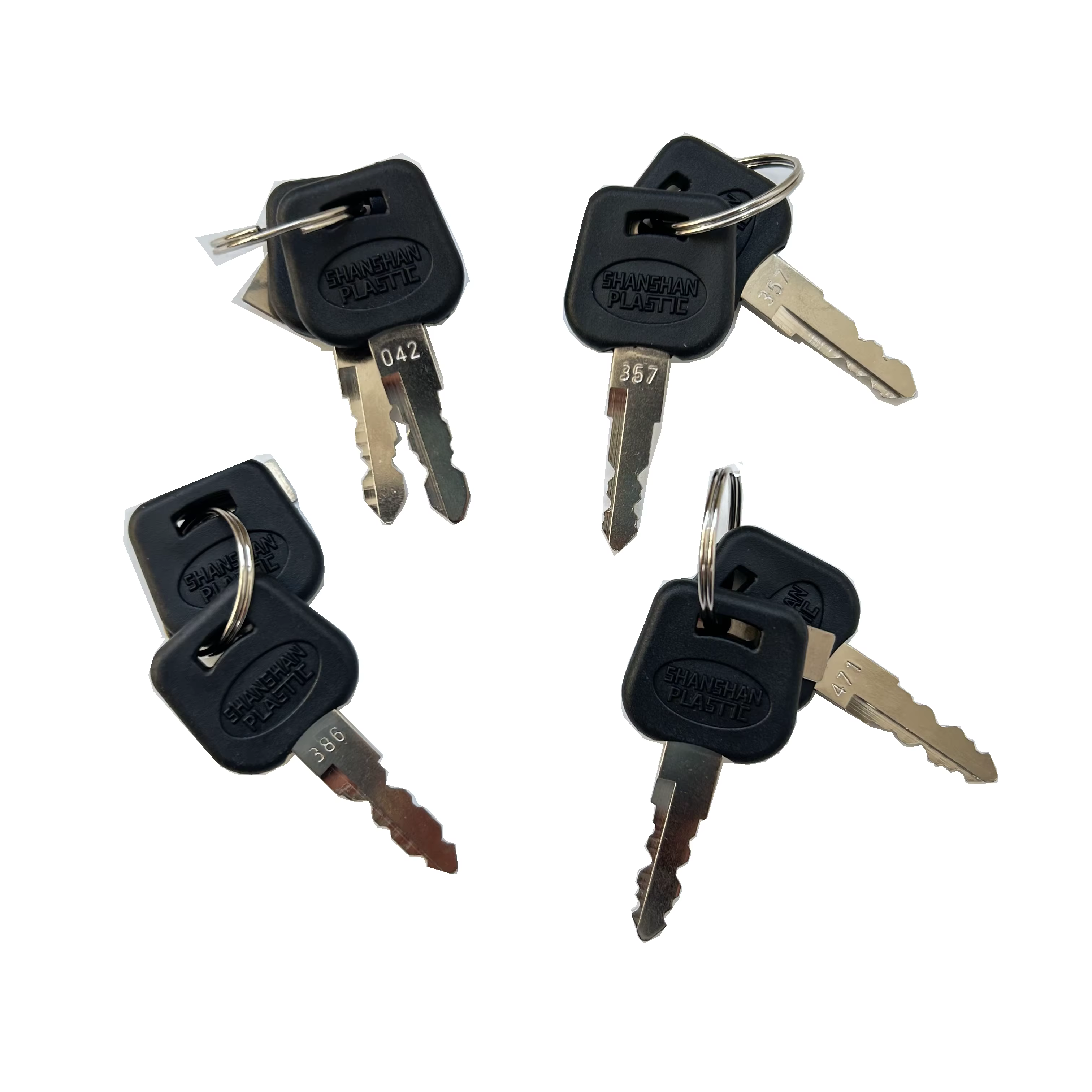 Clés de batterie Hailong, lot de 2, pour vélos électriques SHANSHAN et REENTION, pièce de rechange p