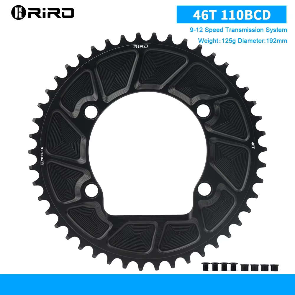 RIRO 110 BCD roue à chaîne de vélo 46T 48T 50T 52T 54T 56T 58T 9-12S plateau de vélo de route pour S