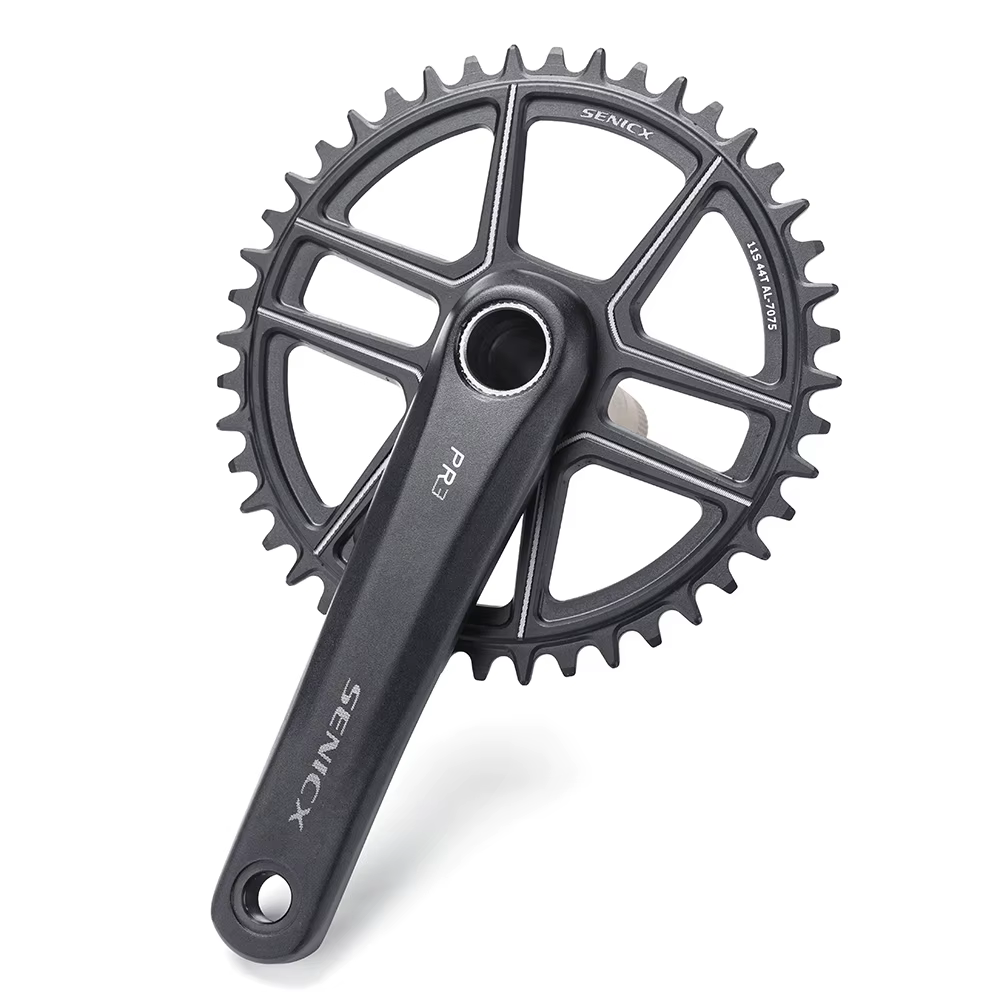 SENICX PR3 pédalier de vélo de gravier 40T/42T/44T plateau 165mm 170mm 175mm manivelle 10/11S vitess