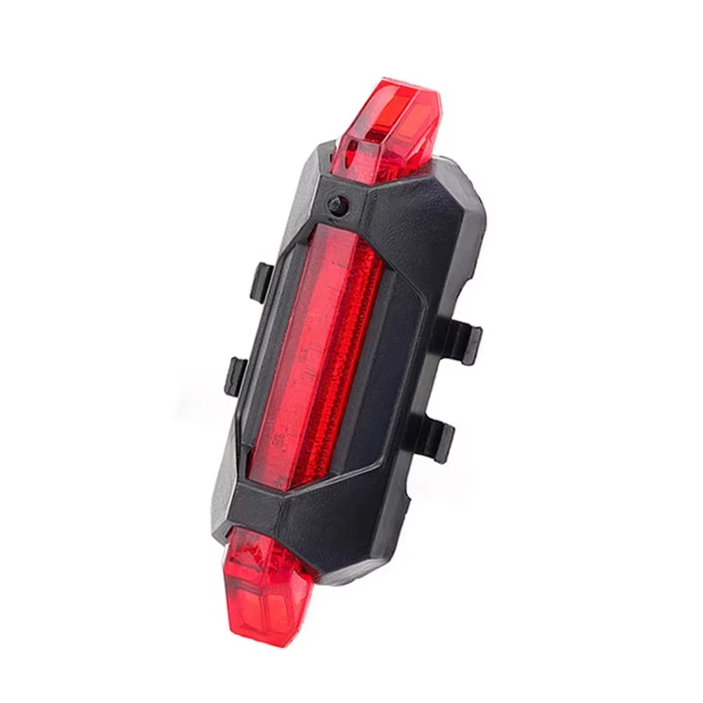 Lumières de vélo rechargeables USB, lampe d'avertissement de sécurité pour l'extérieur, lampe de poc