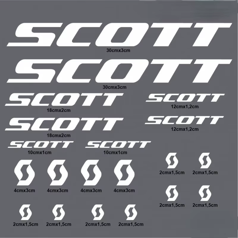 Logos Bicicleta VTT autocollant cadre décoration étanche route vélo cadre décalcomanies vtt accessoi