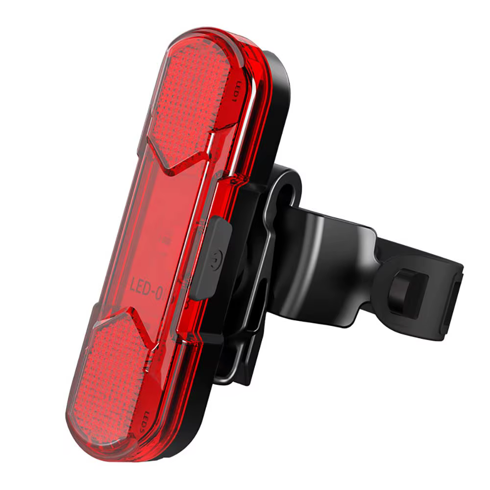 Feu de vélo LED étanche, Rechargeable par USB, feu d'avertissement de sécurité arrière de vélo, acce