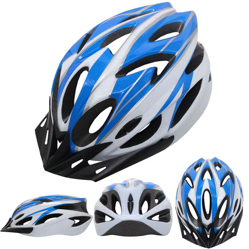 Casque de cyclisme doublure confortable ultraléger creux hommes femmes réglable sécurité d'équitatio