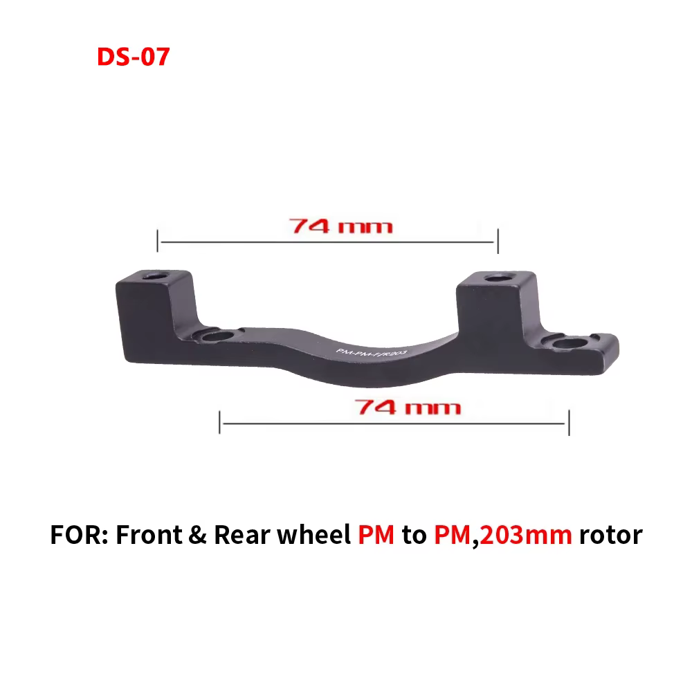 Adaptateur de montage de Rotor de frein à disque de vélo, support ultraléger pour vtt IS PM A B à PM