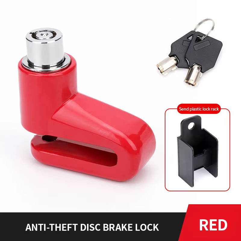 Antivol de disque de frein pour moto et vélo, verrou de sécurité portable pour vélo de montagne et d