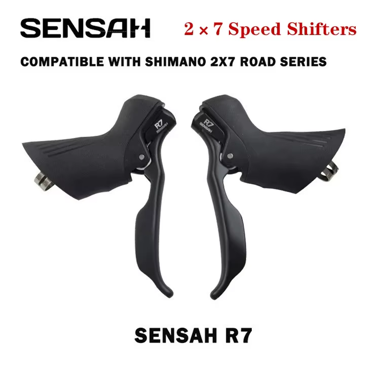 SENSAH manettes de vitesse de vélo de route 2x7 2x8 2x9 2x10 levier de frein de vitesse 16/18/20 vit