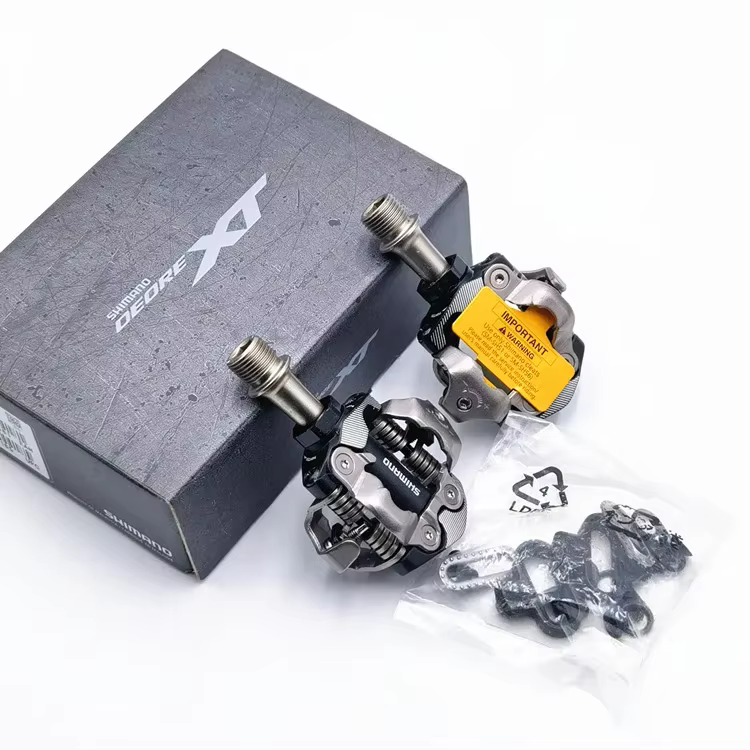 Pédales SPD double face Shimano XT Series PD-M8100 pour le cyclisme de cross-country, VTT, XC, cyclo