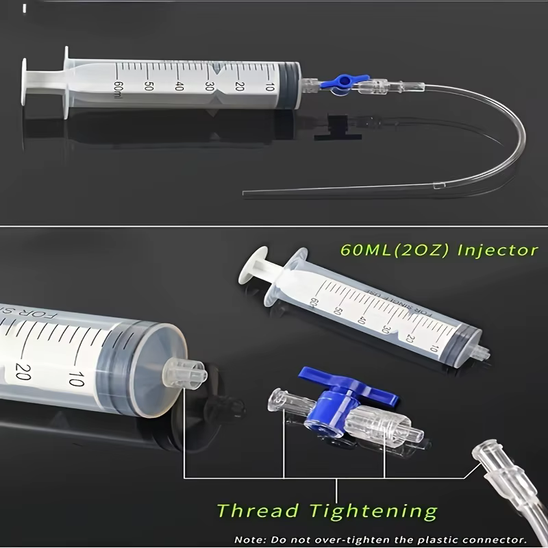 Outil d'injection de liquide d'opathie de vélo sans chambre à air, injecteur de mastic sans chambre