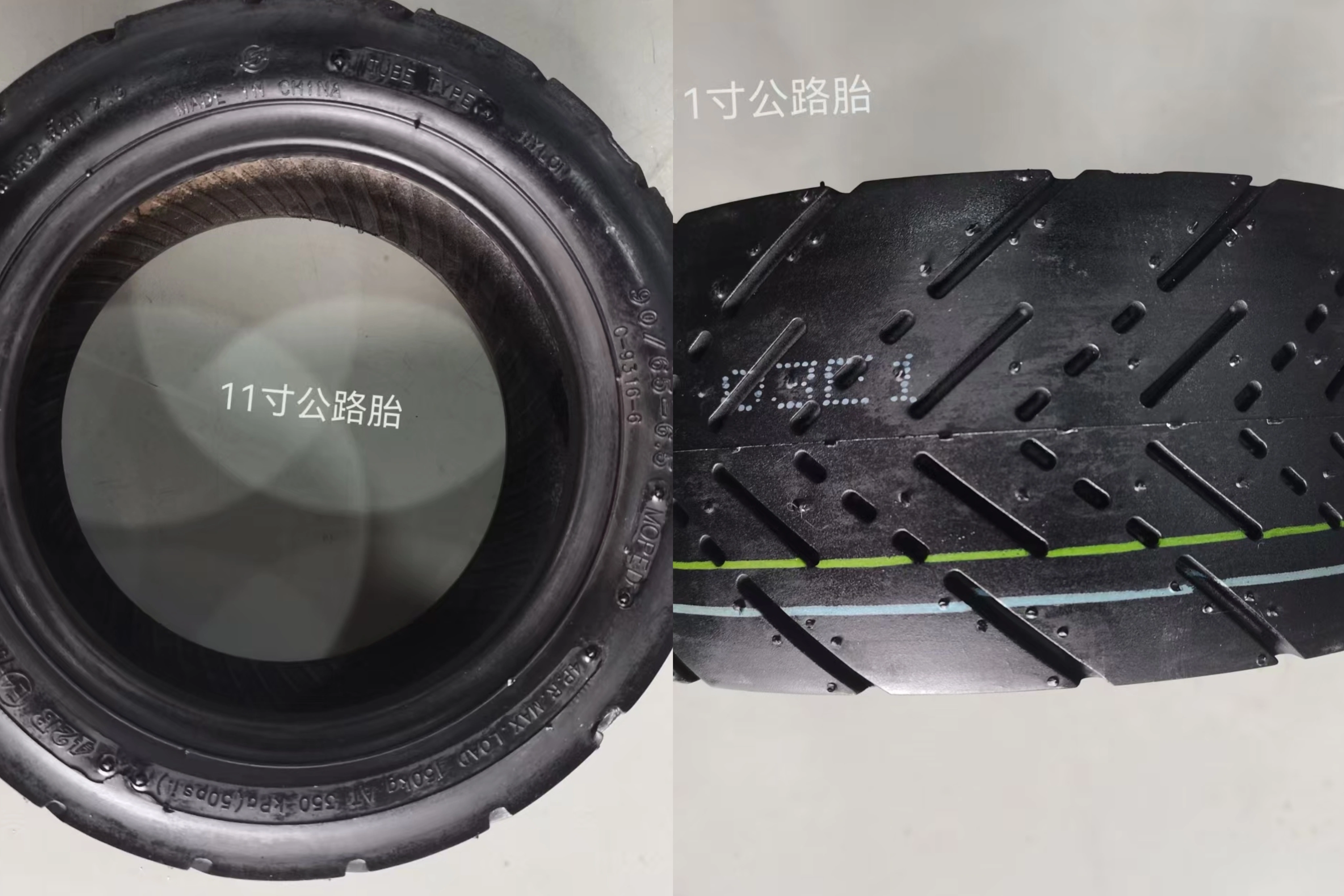 Pièces de pneu Tubeless pour Scooter électrique, pneu de route de 11 pouces pour roue à moteur, pneu