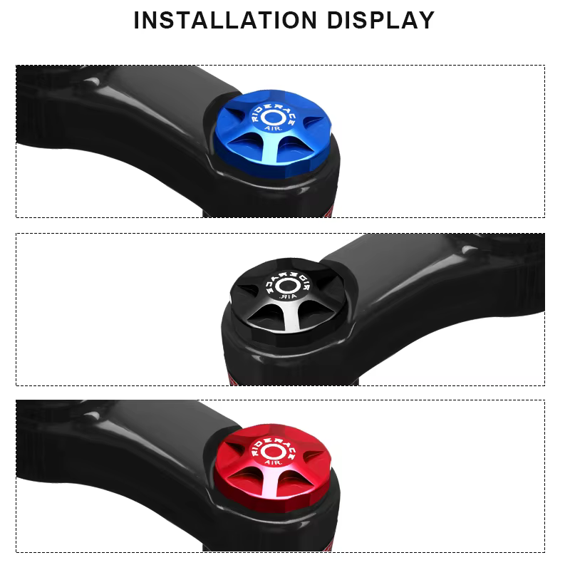 Pièces de capuchon de fourche de Suspension de vélo, couvercle d'épaule en alliage d'aluminium, prot
