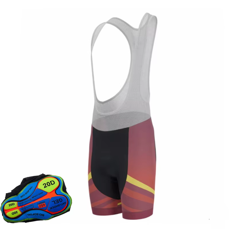Short de vélo taille XXS-5XL, short de cyclisme noir unisexe de haute qualité, sous-vêtements confor