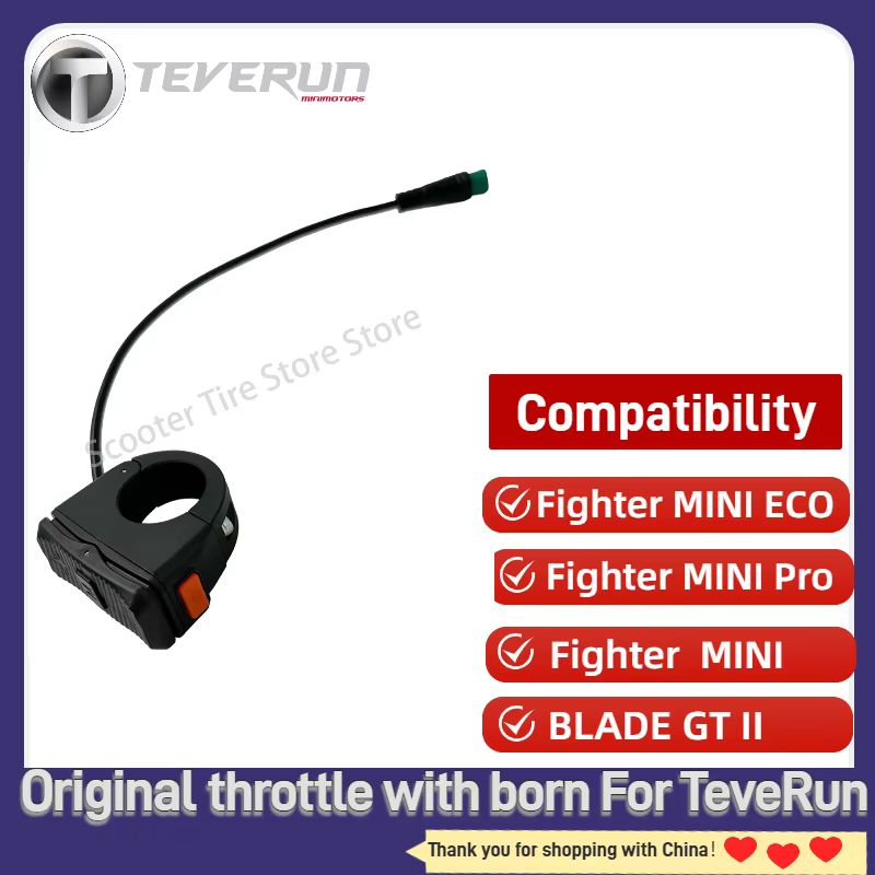 Bouton de commutation Original pour Scooter électrique 430, pour Teverun Blade GT2, accélérateur au