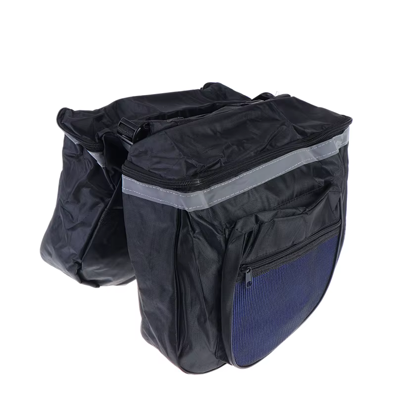 Sacoche de Selle Arrière pour Vélo, Grande Capacité, Double Sacoches pour Porte-Bagages Arrière, Idé