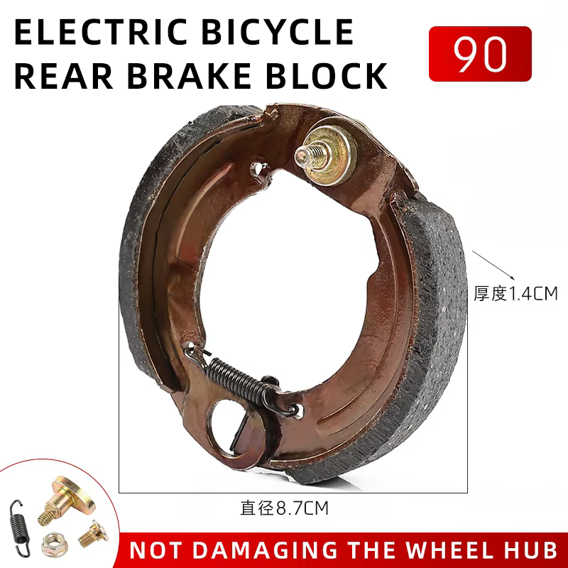 Plaquettes de frein à disque, anti-oxydation, vélos à pédales de type 90, 100, 110, vélos électrique
