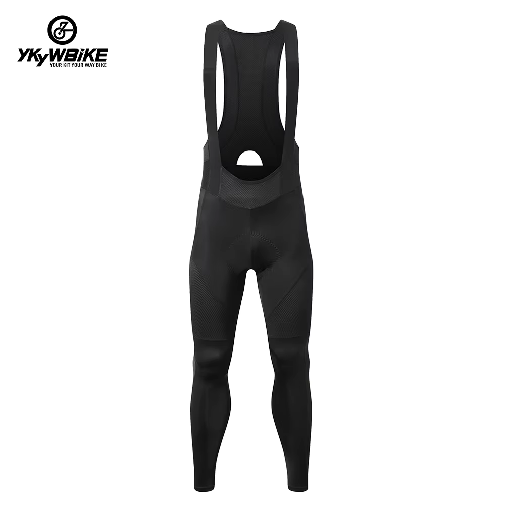 Pantalon de cyclisme long à bretelles YKYWBIKE pour homme – Printemps/Automne – Pantalon de vélo de