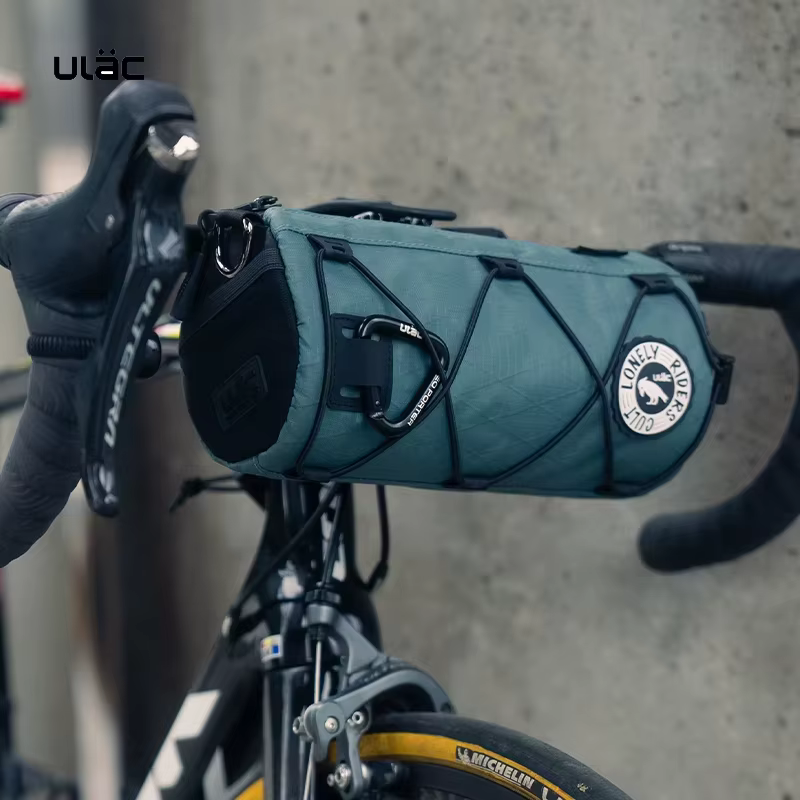 Sac de guidon de vélo Ulac, grande capacité 1,7 L, résistant à l'usure, sacoche de vélo de montagne,