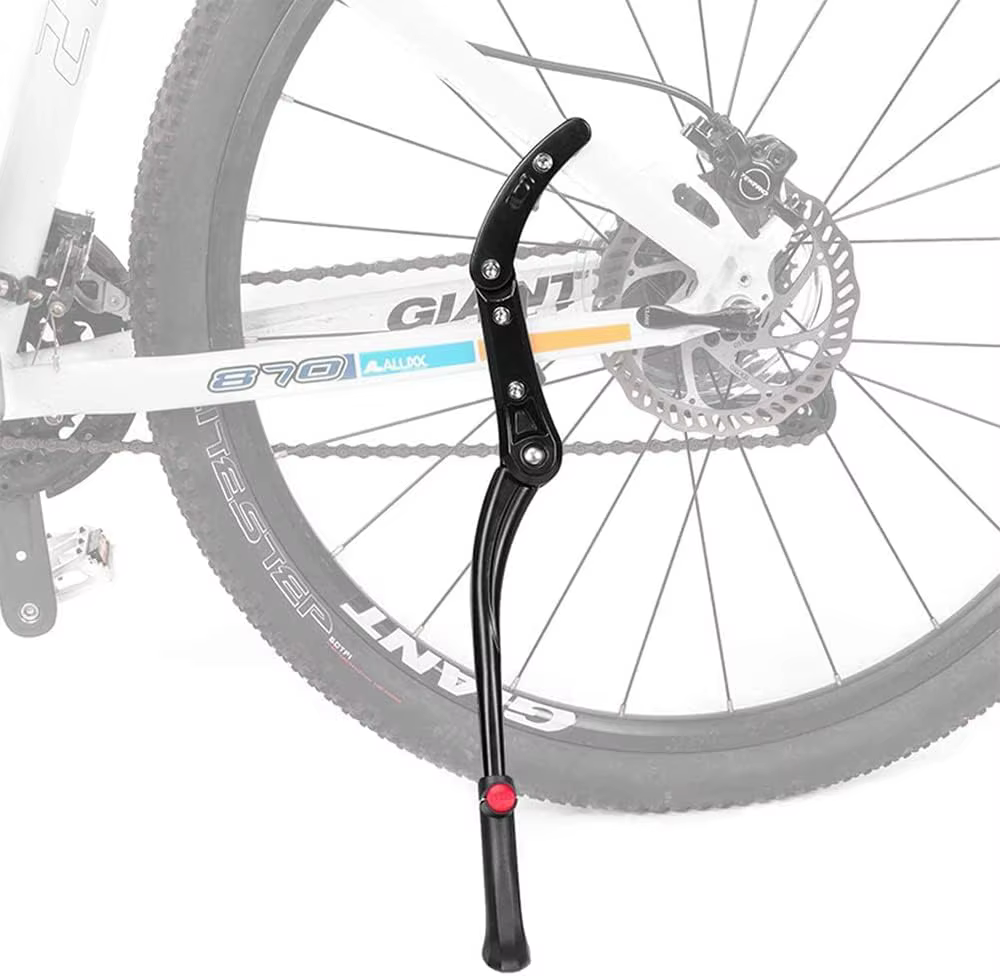Béquille de vélo réglable, alliage d'aluminium, béquille arrière universelle pour vélo de montagne e