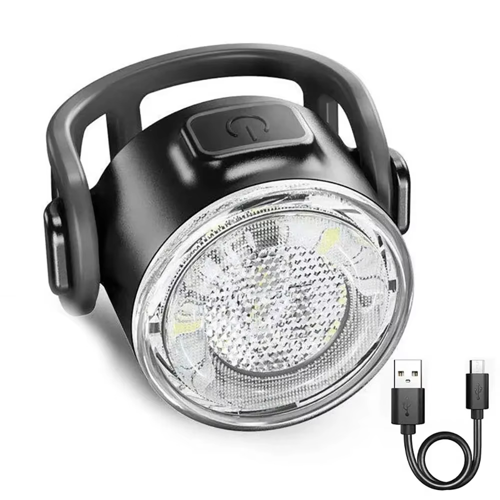 Ensemble de feux avant et arrière de vélo, 6 Modes d'éclairage, phare lumineux, charge USB, feux arr