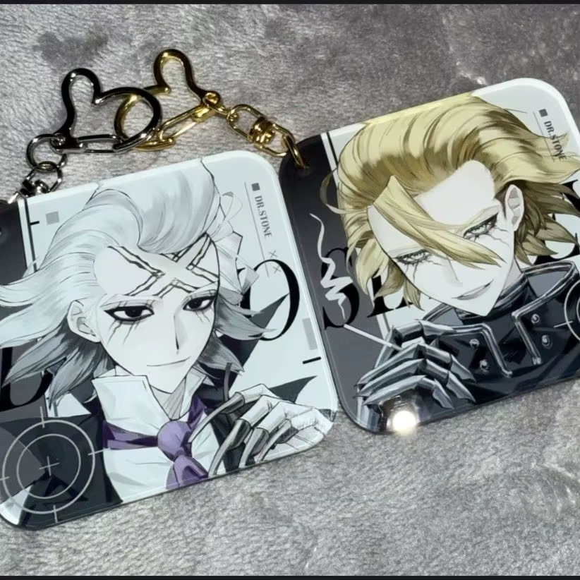 Stanley Snider Anime porte-clés femmes Dr.STONE acrylique porte-clés homme drôle porte-clés pendenti