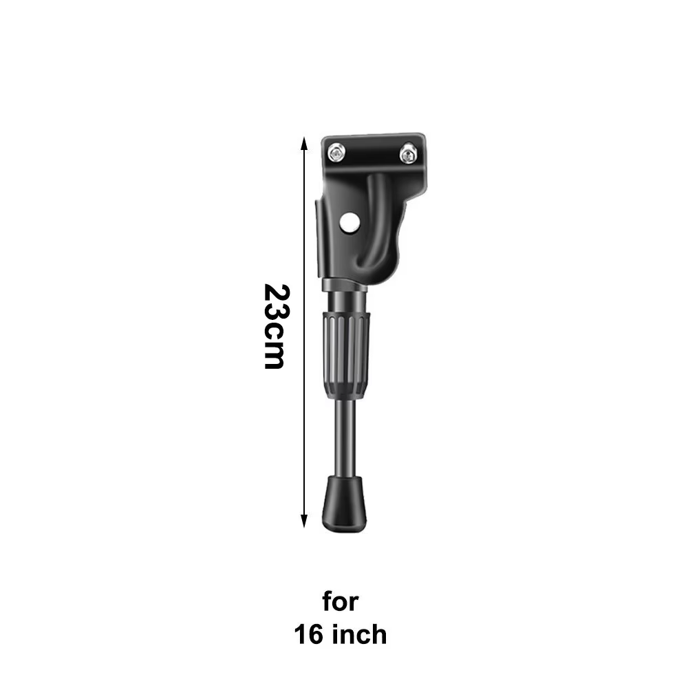 Pièces de vélo de route et VTT : Béquille latérale pliable pour vélos de 12, 14, 16, 18, 20, 22, 24 