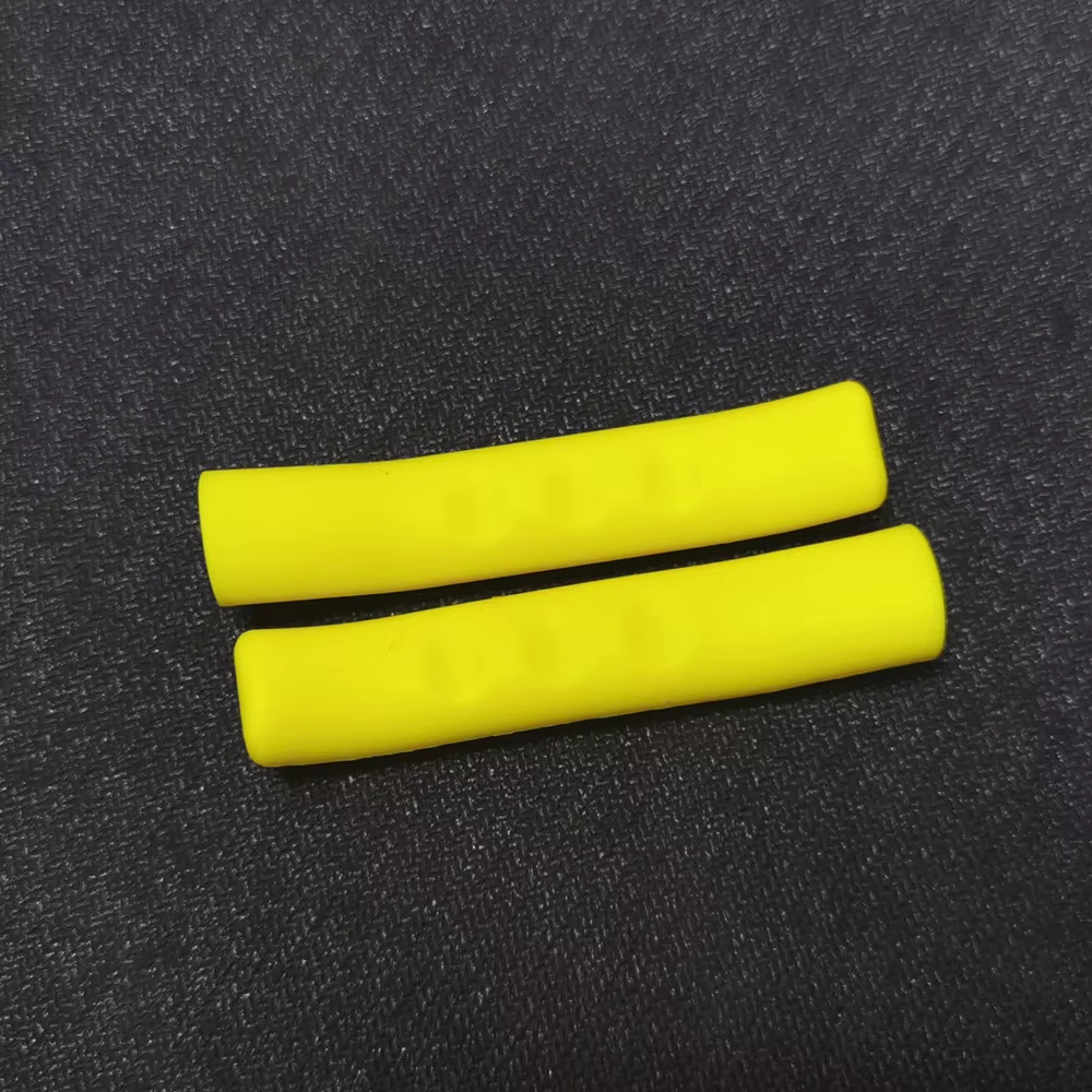 Protecteurs de poignées de vélo en silicone, 1 paire, housse de frein coordonnante, manchon de poign