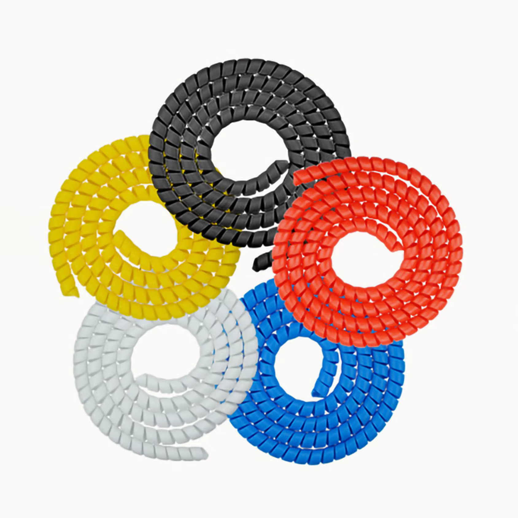 Manchon de câble en spirale de 2M, gaine de câble, protection de câble de scooter, câble à manchon,