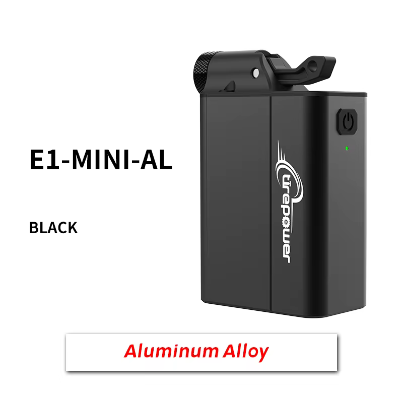 Mini pompe à vélo électrique 130 PSI, gonfleur de pneus de vélo portable, valve Schrader Presta Cili