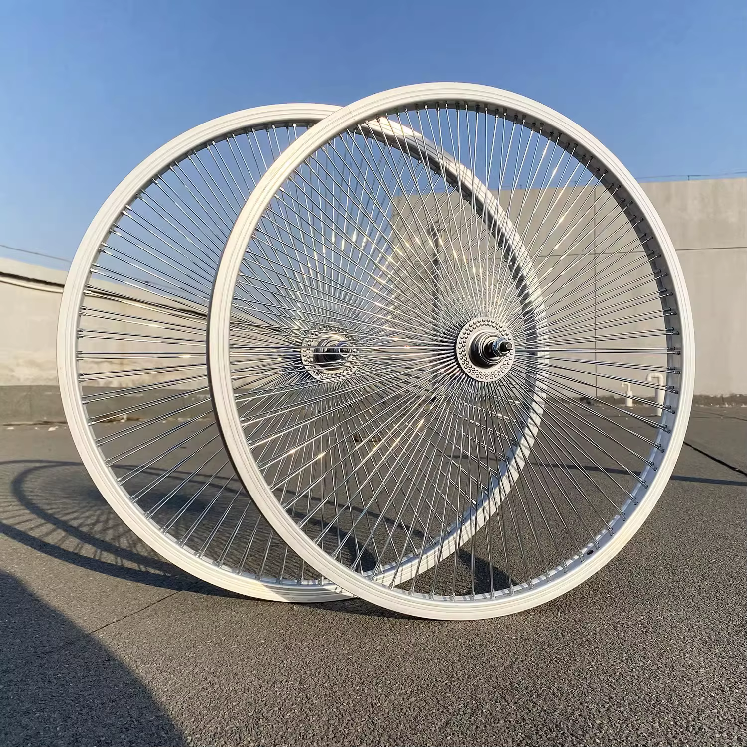 Roues de vélo vintage de 26 pouces, jante en alliage d'aluminium 6061, jeu de roues de vélo de plage