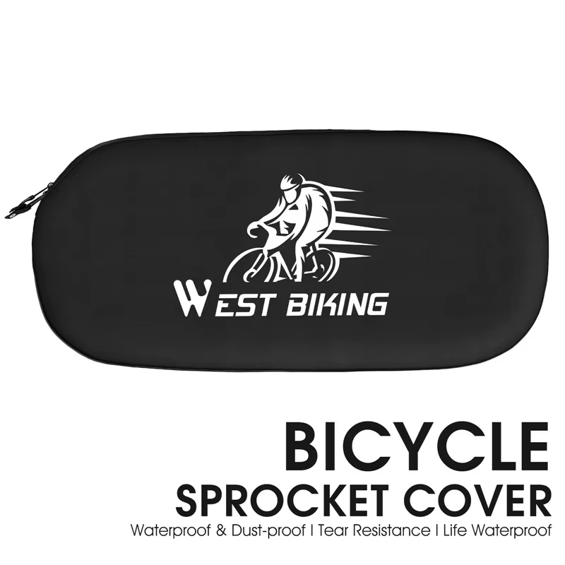 WEST BIKING – housse de Protection de chaîne de vélo, étanche à la poussière, pour vtt, vélo de rout