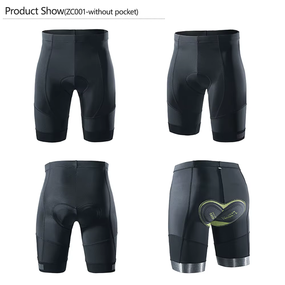 Short de cyclisme avec coussretours en gel pour hommes et femmes, vêtements de vélo, VTT, vélo de ro