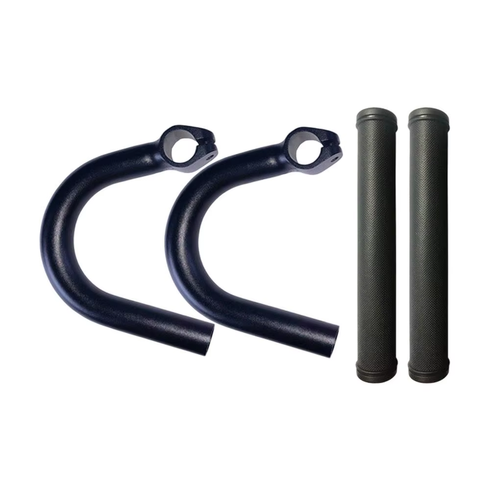 Barres de direction auxiliaires pour vélo, en alliage d'aluminium, pour conversion de VTT en vélo de