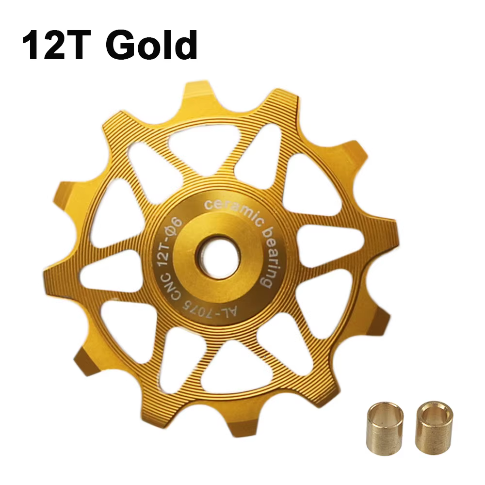 Dérailleur arrière de roue Jockey de vélo 12T 14T, poulie en céramique, rouleau de guidage de vélo d