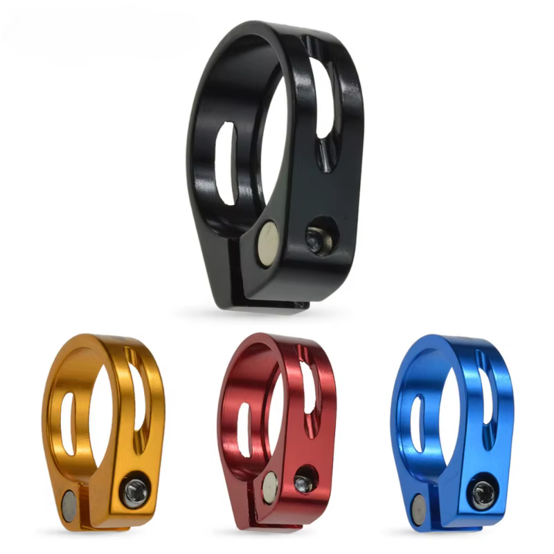 Pince de tige de selle de vélo en alliage d'aluminium, vtt, Tube de selle de vélo de montagne, acces