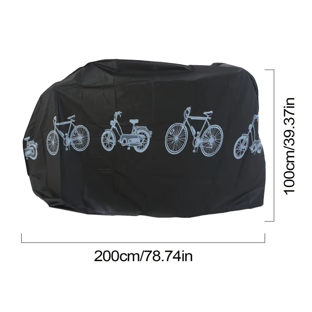 Housse de vélo imperméable, anti-poussière, protection UV, bâche de protection contre la pluie pour 