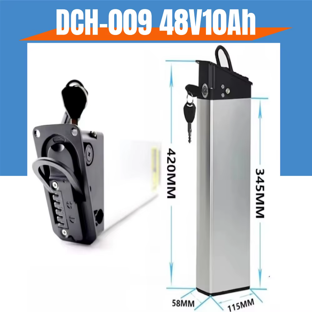 Batterie de remplacement pour vélo Li-ion 48V 52V 15Ah 17.5Ah, compatible avec les vélos Engwe EP-2 