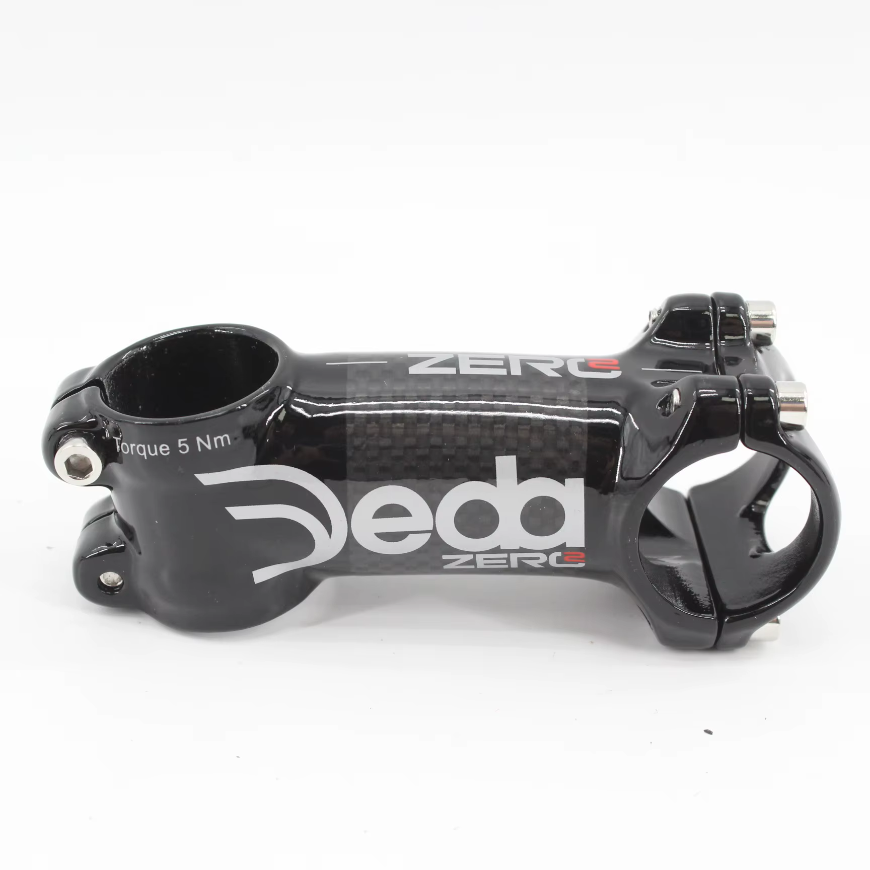 Tout nouveau JEDA argent route carbone tige de vélo en alliage 31.8*60-120mm 6 17 degrés Angle VTT t