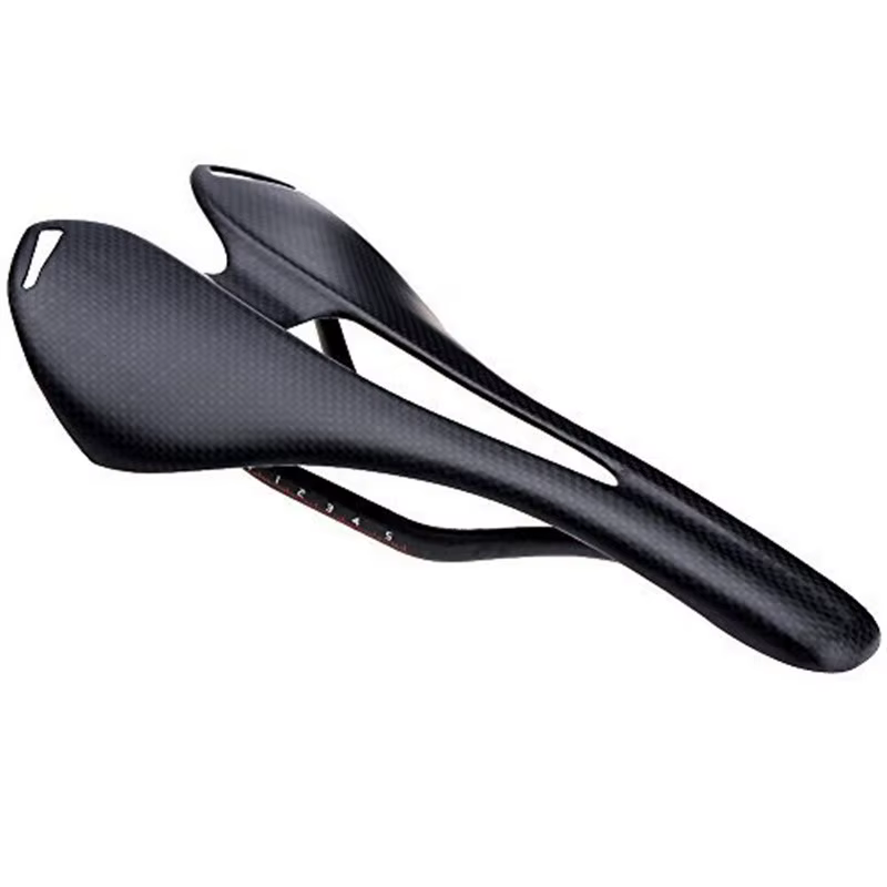 Selle de vélo entièrement en Fiber de carbone 3K, siège de vélo de route et vtt, équipement de Cycle