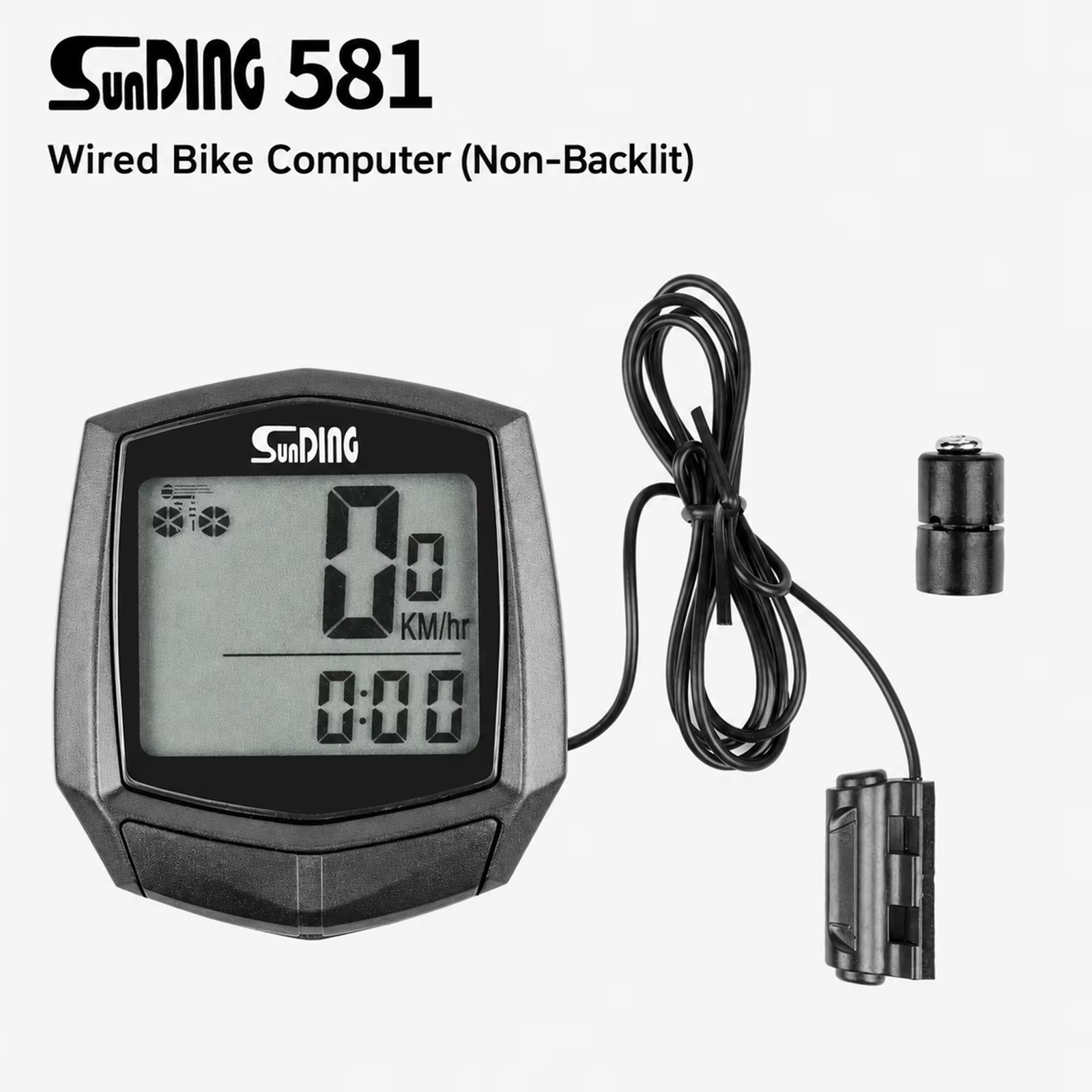 Ordinateur de vélo filaire, compteur kilométrique, compteur de vitesse, chronomètre étanche, accesso