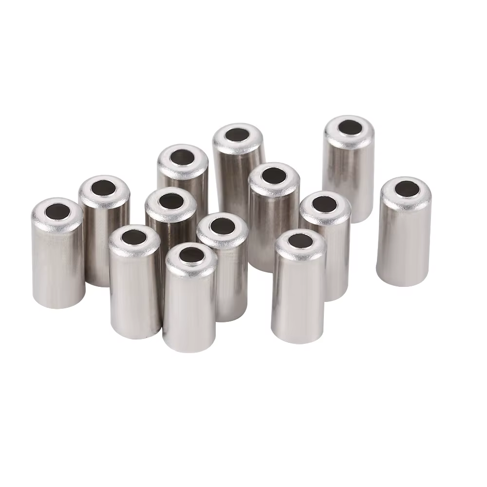100 pièces 5*10mm vélo VTT manette de vitesse cordon fin couvre ligne de frein capuchon câble boucho
