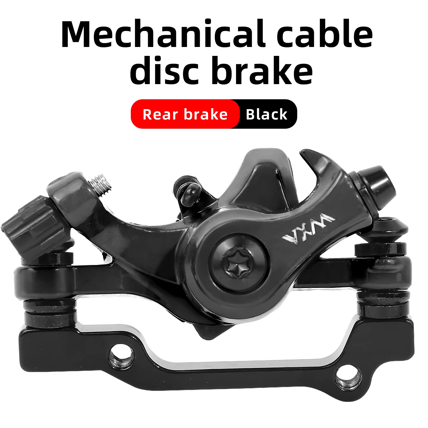 Frein à disque de vélo en alliage d'aluminium, frein à disque mécanique à câble, frein à disque de v