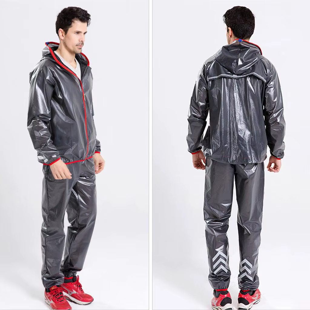 Combinaison de cyclisme imperméable à capuche - Veste de pluie respirante pour hommes et femmes