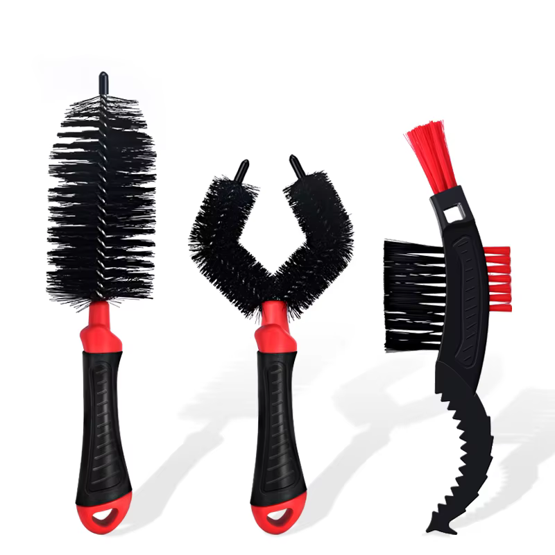 Kit de nettoyage rapide pour chaîne de vélo RIDERACE, outils d'entretien pour vélos, kit de brosses 