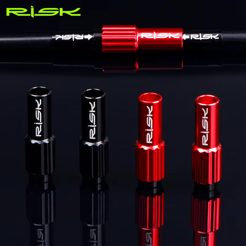 2 pièces/paquet risque 4mm vélo de route de montagne vélo câble en ligne adaptateur de réglage vis b